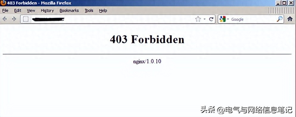 网站访问中常见的错误代码404,403，500