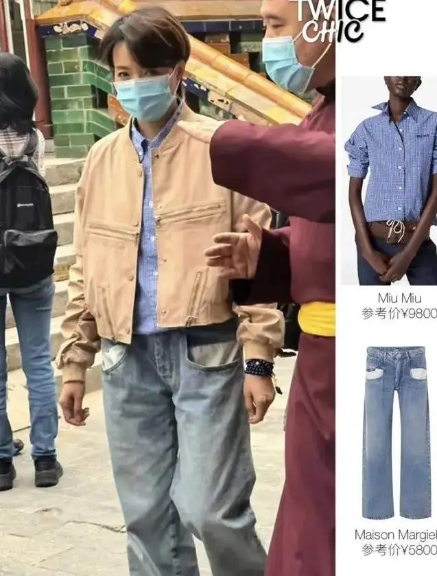 56岁董卿烧香被偶遇！剪短发打扮高级，差点没认出来