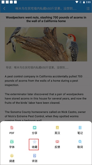 英语新闻双语版使用教程截图8