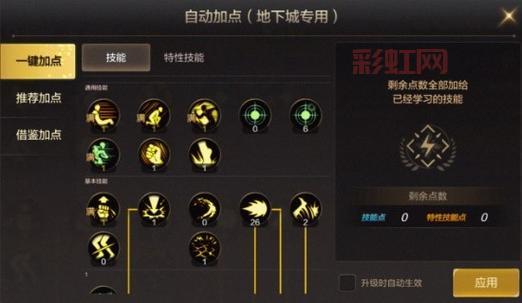 DNF男气功光兵加点心得，光兵技能加点详细教学！