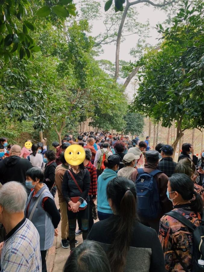 广州天河公园相亲角，我一个一米八的都没碰到