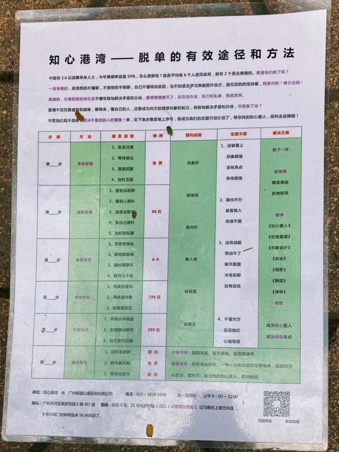 相亲角自我介绍_广州天河公园野战_天河公园相亲角