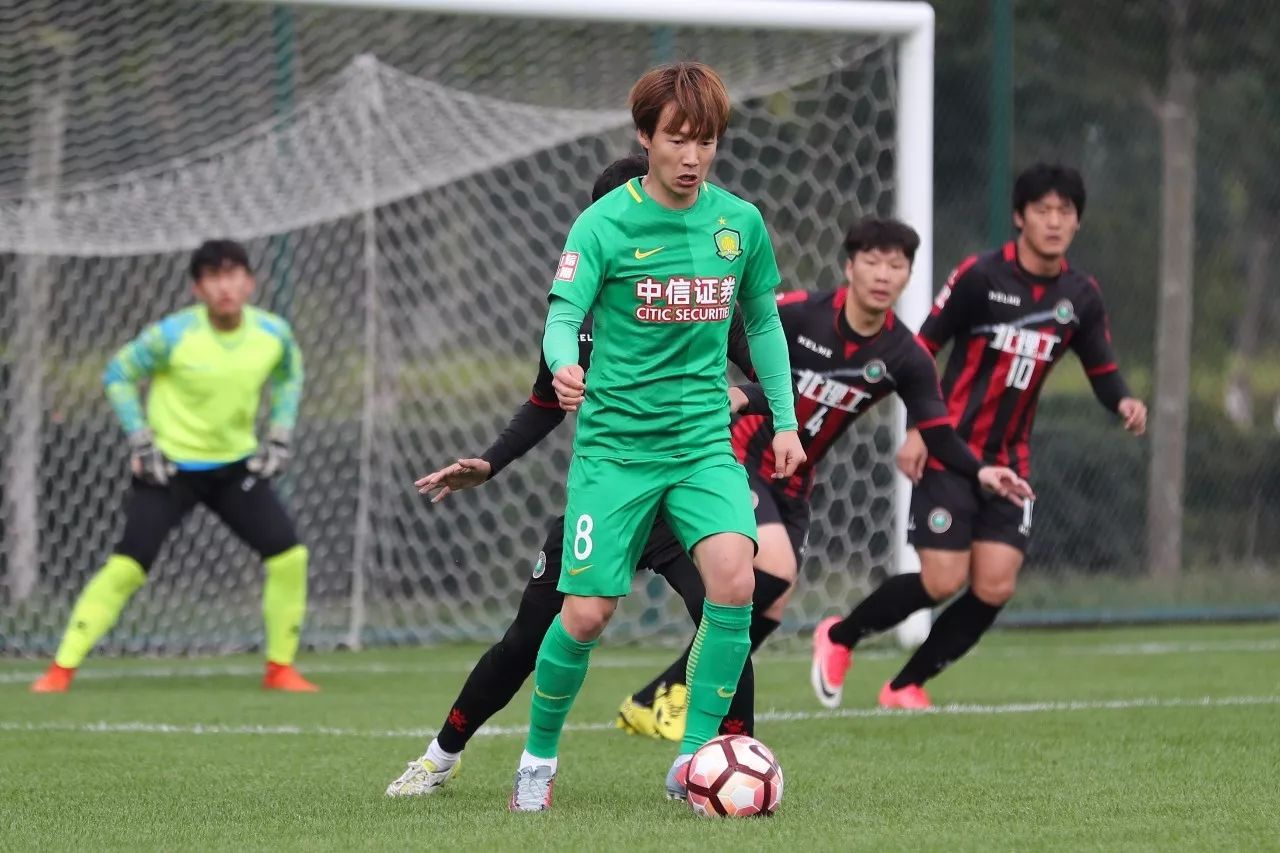 北京理工大学队热身赛战报_北京中赫国安李翰博梅开二度_北京国安李翰博