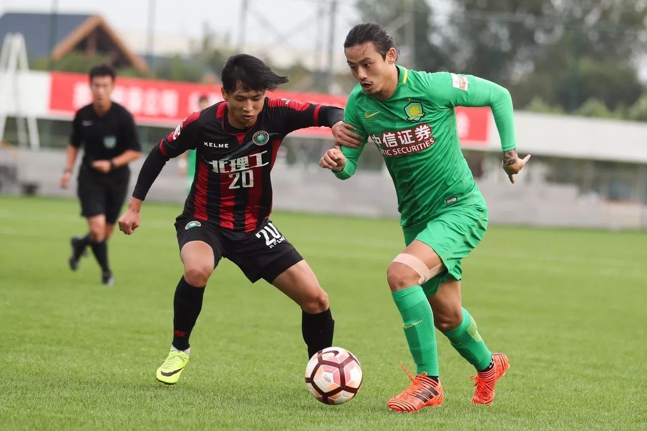 北京国安李翰博_北京中赫国安李翰博梅开二度_北京理工大学队热身赛战报