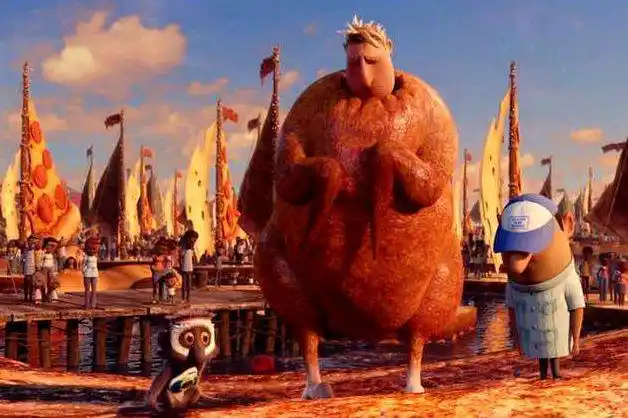 食物从天而降_美食机器小岛故事_天降美食电影两部