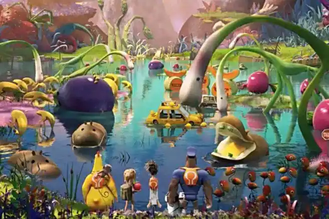 天降美食电影两部_食物从天而降_美食机器小岛故事