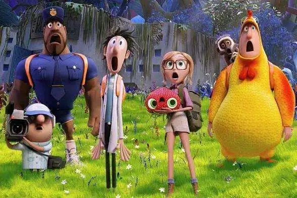 美食机器小岛故事_天降美食电影两部_食物从天而降