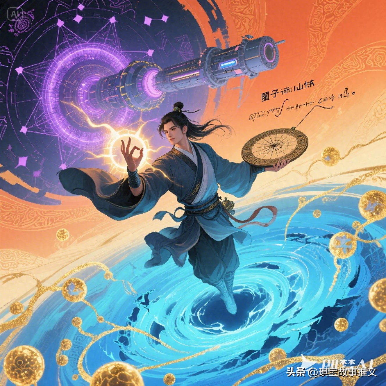 量子修仙传硬核科幻_修仙小说AI创作_虚拟修真时代