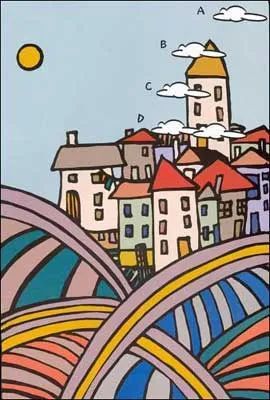 【心理测试】云朵位置，测你未来否平步青云指数！