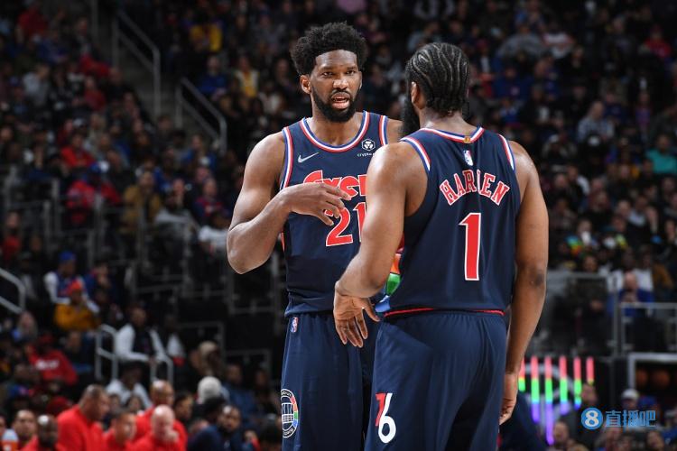 正直播nba:76人vs篮网_马刺VS76人_哈登延续状态击退马刺