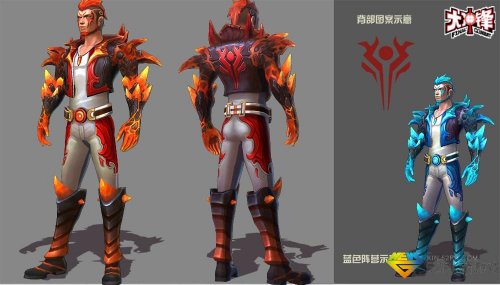 《大冲锋》突击兵全新稀有套装原画首度曝光(jpg)