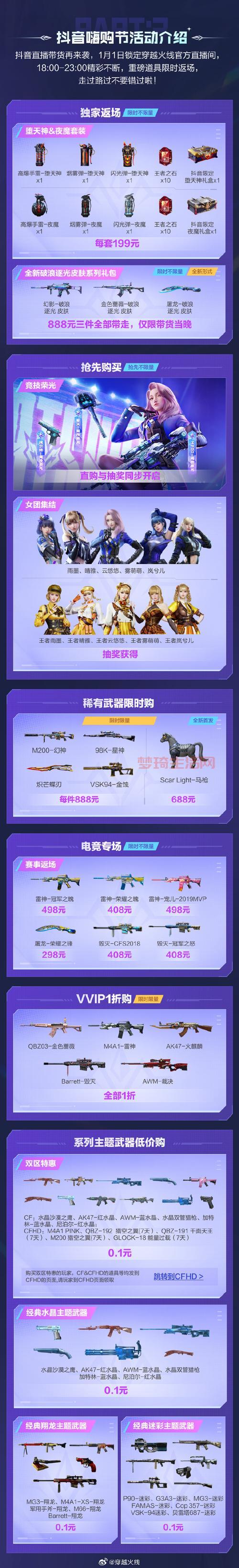 cf游戏活动有哪些？最新福利礼包看这里！