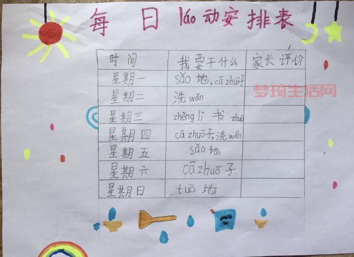 家务活有哪些？这份家务清单请收好！