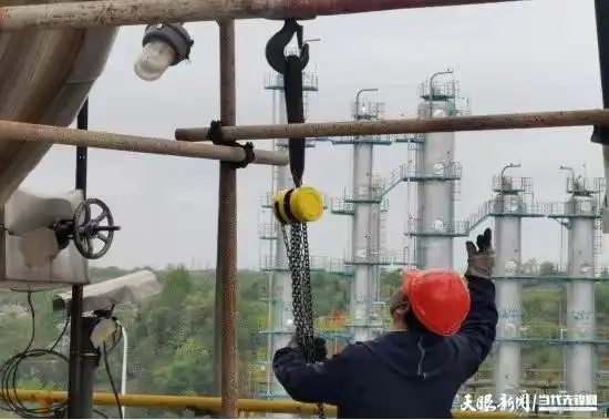 黔希化工年度大修 完工率100% 重点项目检修_化工厂检修稿件