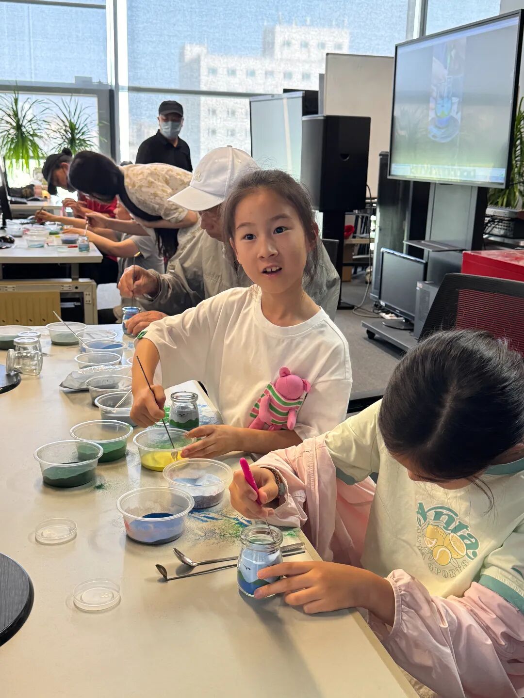 沙绘千年指传非遗活动_北京沙画_国家图书馆沙画艺术沙龙