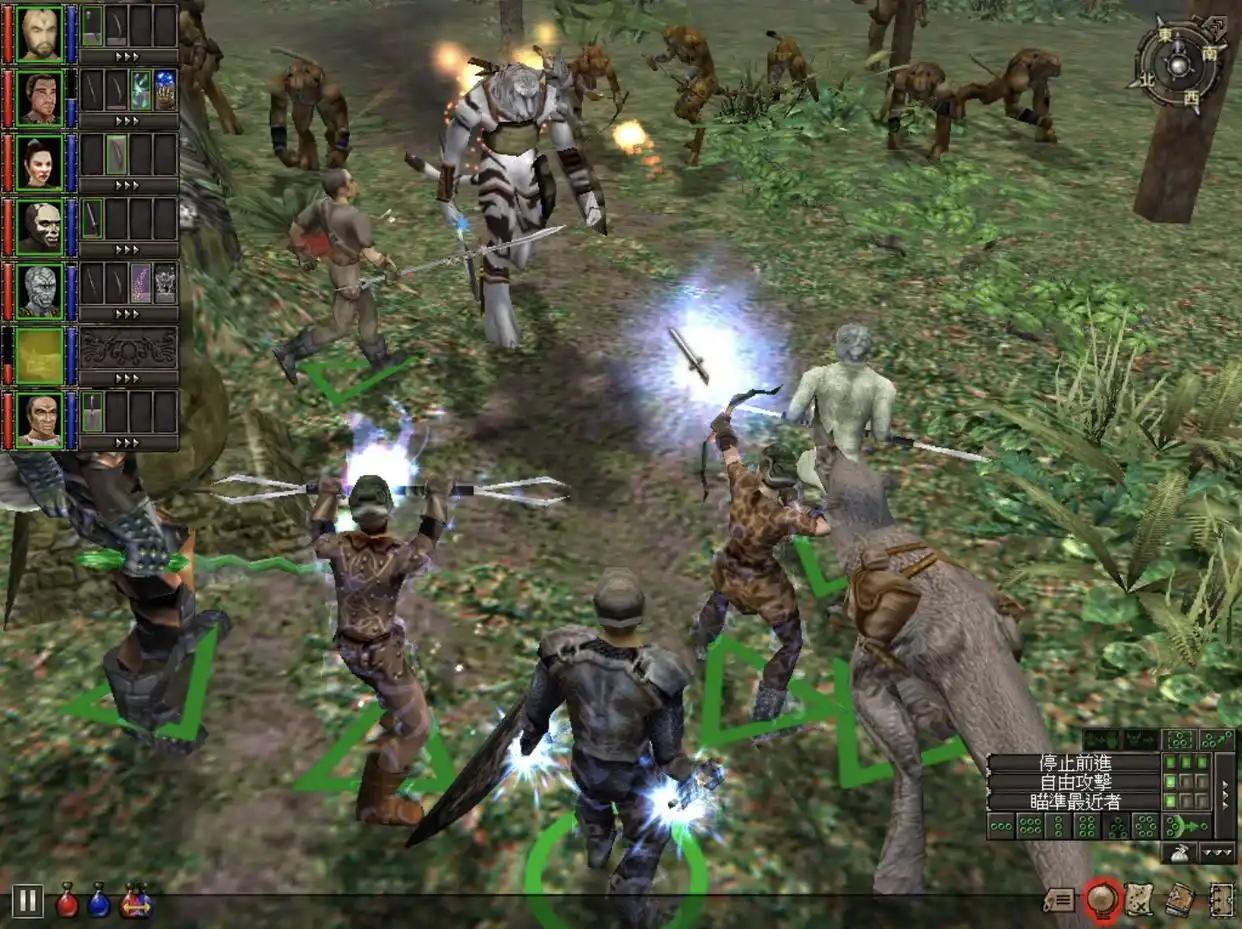 魔兽地图rpg_地牢围攻 2002游戏 画面细节