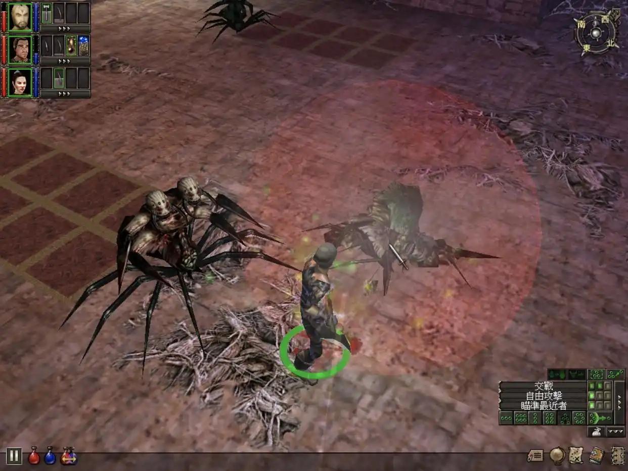 魔兽地图rpg_地牢围攻 2002游戏 画面细节