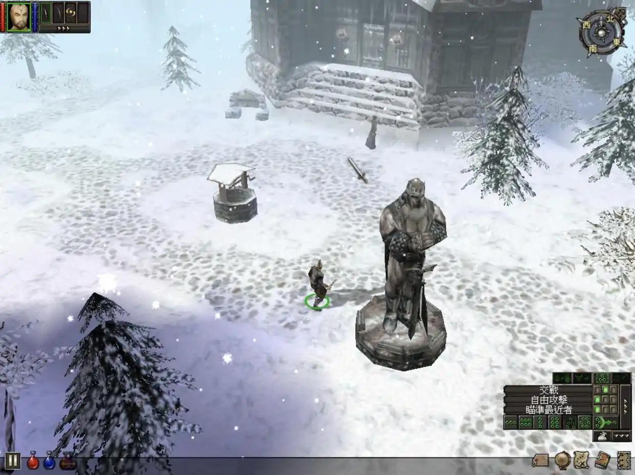 地牢围攻 2002游戏 画面细节_魔兽地图rpg