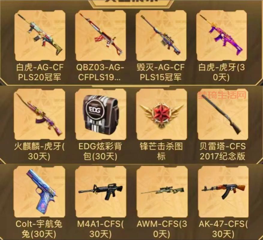 新手玩cf英雄武器选哪个？老玩家给你推荐这几把！