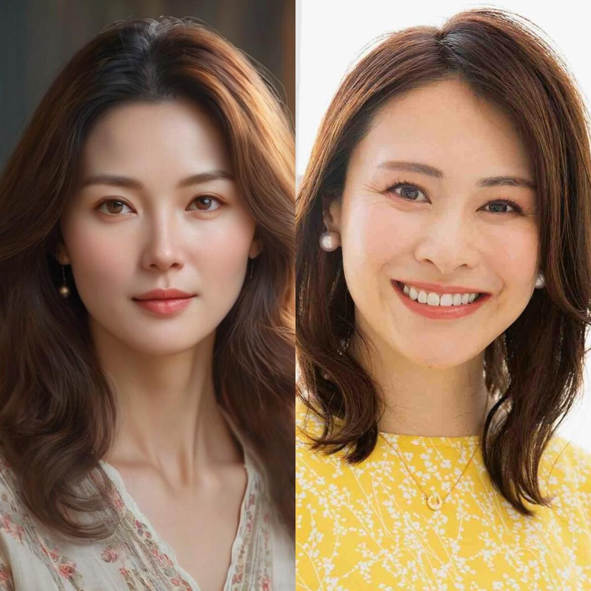 明星发型_中老年女性发型选择_避免大妈感发型技巧
