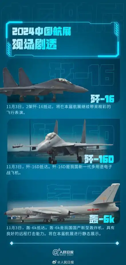 歼-35A战机亮相珠海航展_中国新型隐形战机歼-35A_歼-35与歼-35a机库首度公开