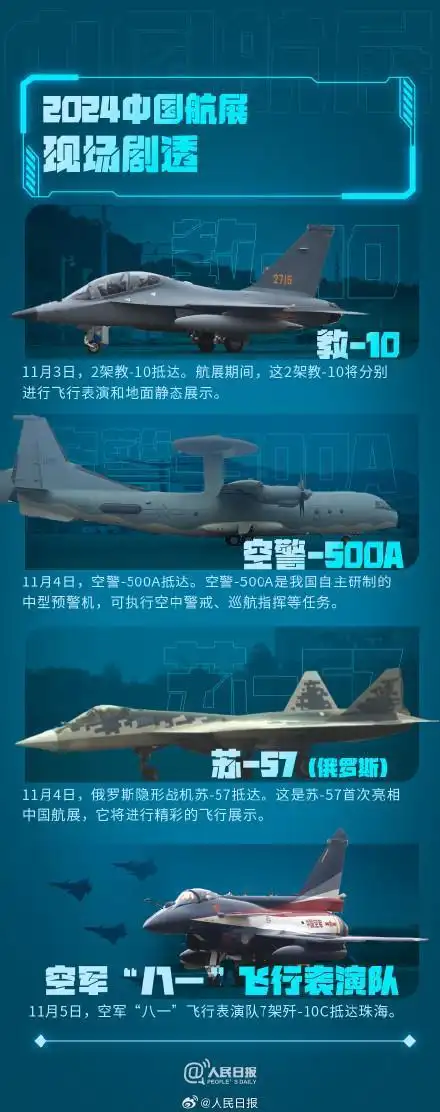 歼-35A战机亮相珠海航展_歼-35与歼-35a机库首度公开_中国新型隐形战机歼-35A