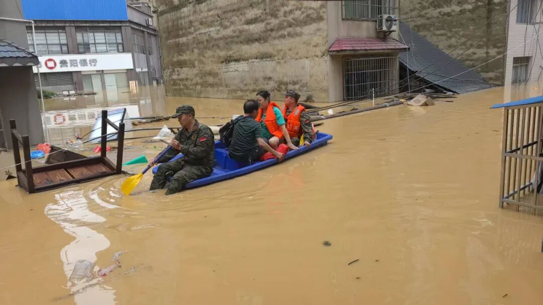 “子弟兵来救我们了”——雷山县民兵分队榕江抢险救援见闻