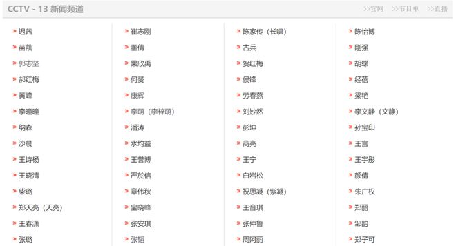 cctv13新闻主持人_海霞欧阳夏丹退出央视_央视主持人大全更新