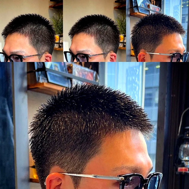 纹理背头技巧_30岁男人发型_男生娃娃脸适合什么发型