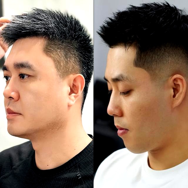 男生娃娃脸适合什么发型_中年男人减龄发型_寸头不显老