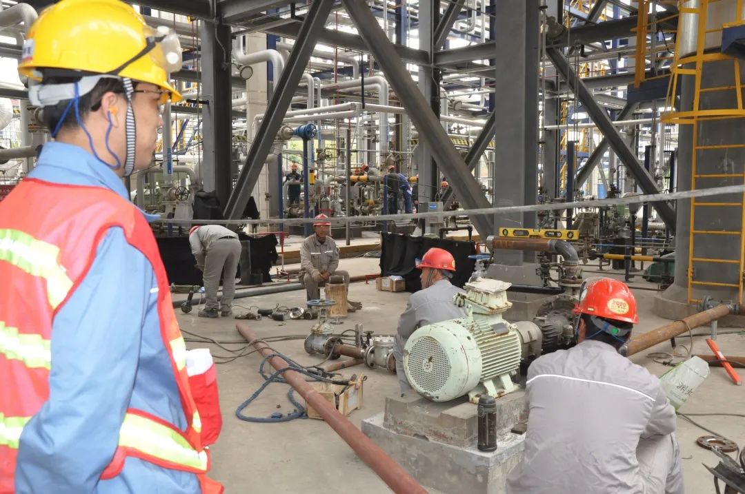 化工二部检修准备_重整装置大检修_化工厂检修稿件