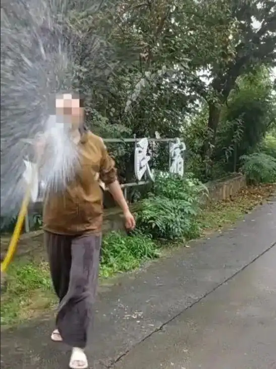 游客花果山捡板栗被诬偷盗，景区也有责任