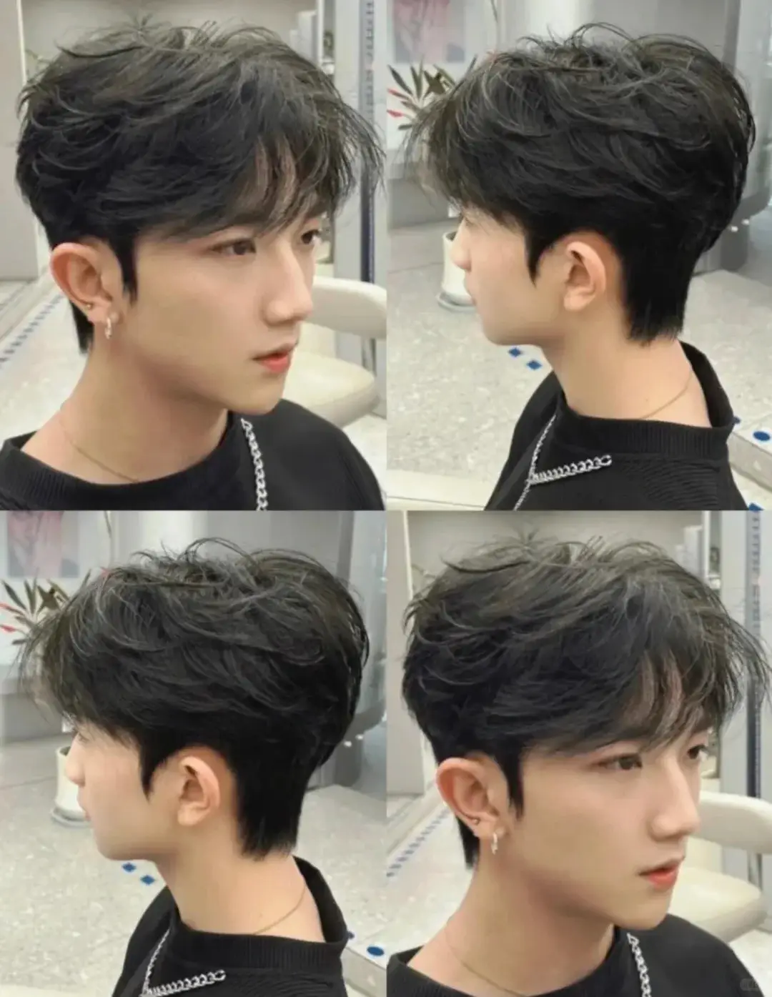 显发量短发技巧_男士微分碎盖发型_男短发发型名称