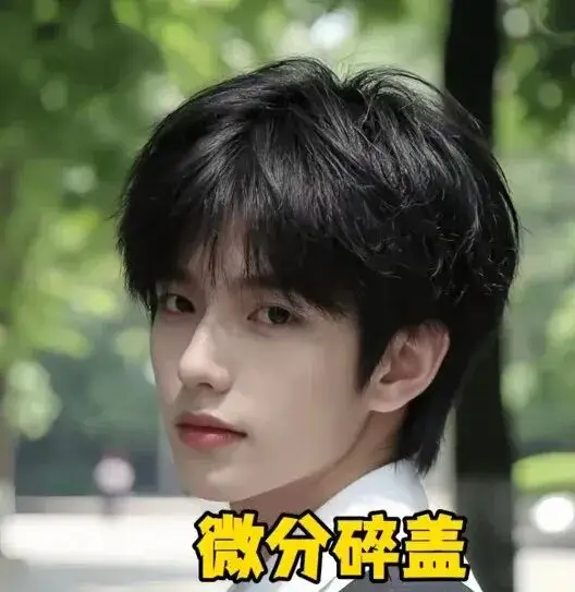 显发量短发技巧_男士微分碎盖发型_男短发发型名称