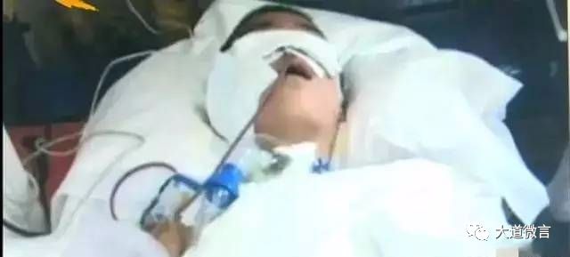 无知：2012年13岁男孩被朋友开玩笑，身体灌入高压气体，生命垂危