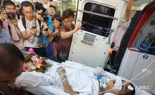 山东夏津汽修厂男孩被灌气昏迷_杜传旺高压气体事件_杜传旺被充气时照片