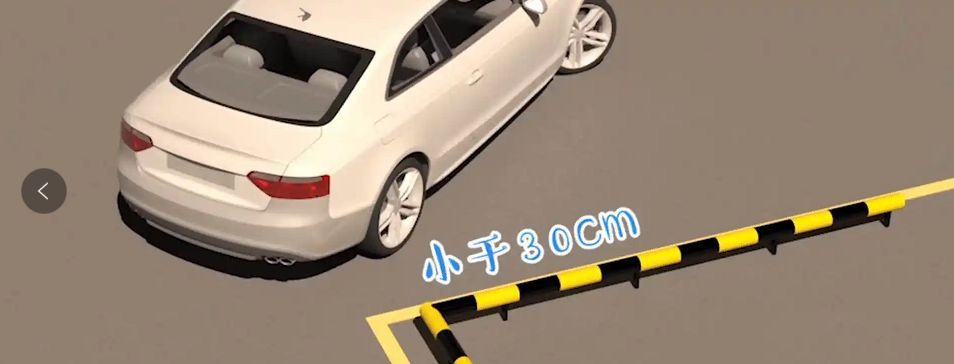 科二倒车入库怎么看点打方向盘-有驾
