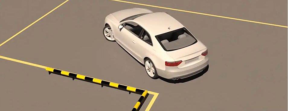 科二倒车入库怎么看点打方向盘-有驾