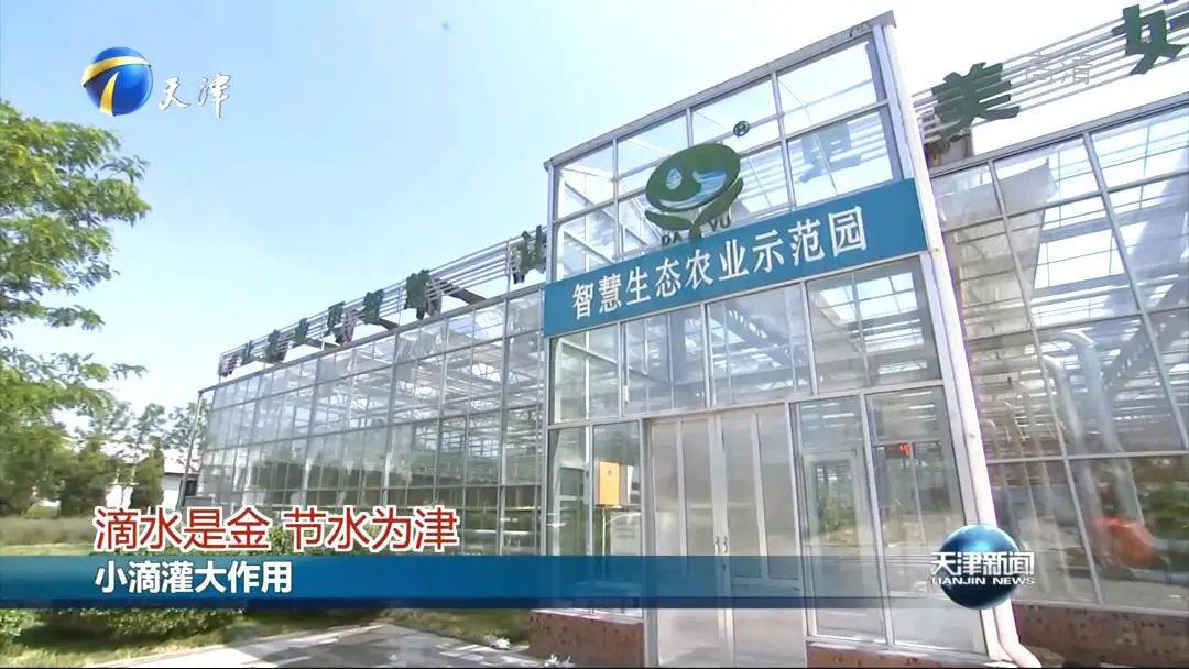 大禹节水智慧生态农业示范园节水技术_天津电视台新闻联播大禹节水采访_天津新闻联播视频