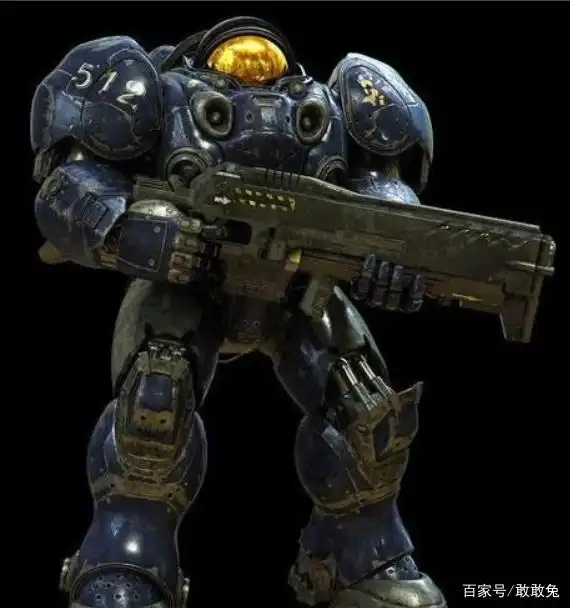 星际争霸人族机枪兵医疗运输船_星际争霸人族收割者P-45长柄高斯手枪_星际争霸人族