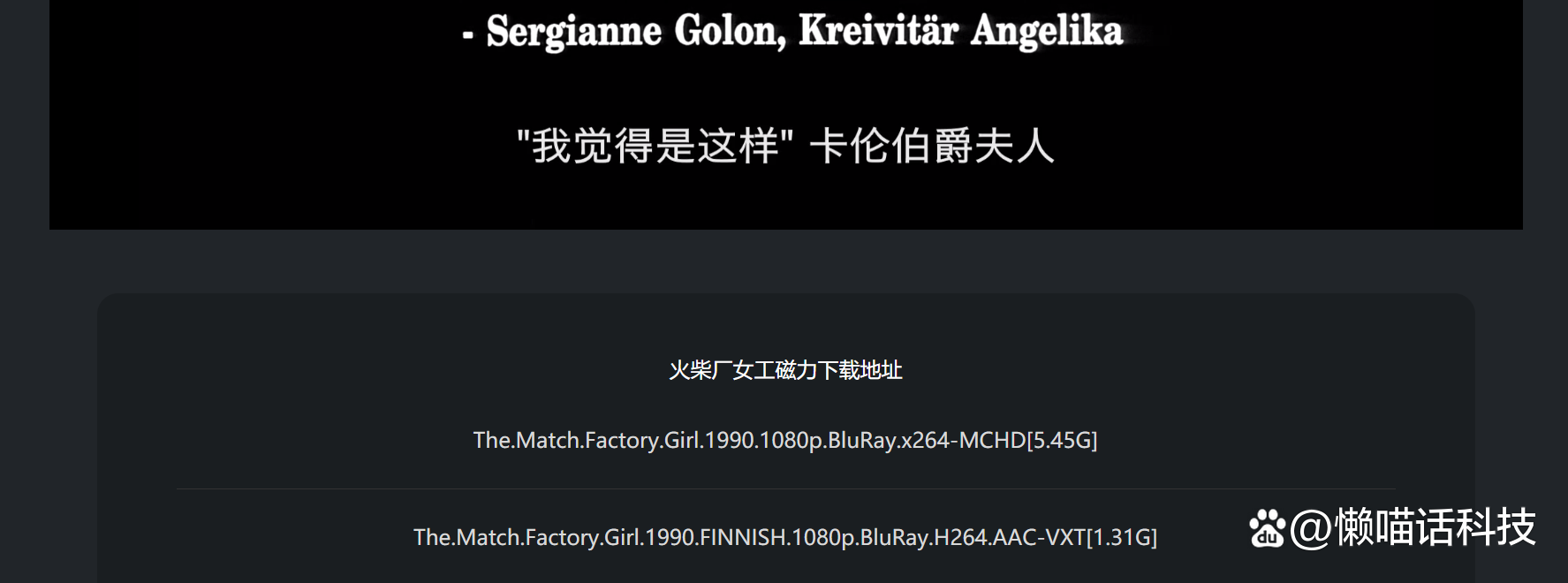 高清电影磁力链接_能离线下载的视频网站_影视资源下载网站