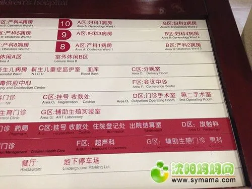 沈阳市妇婴医院科室介绍_沈阳市妇婴医院地址交通_沈阳省妇婴医院