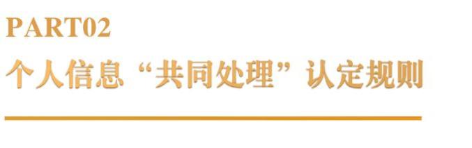 个人信息共同处理认定规则_个人信息保护图片大全_个人信息保护法共同处理者认定