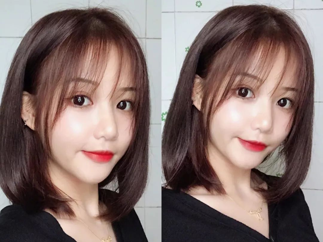 中长烫卷发法式刘海_法式刘海发型_薄刘海适合什么脸型