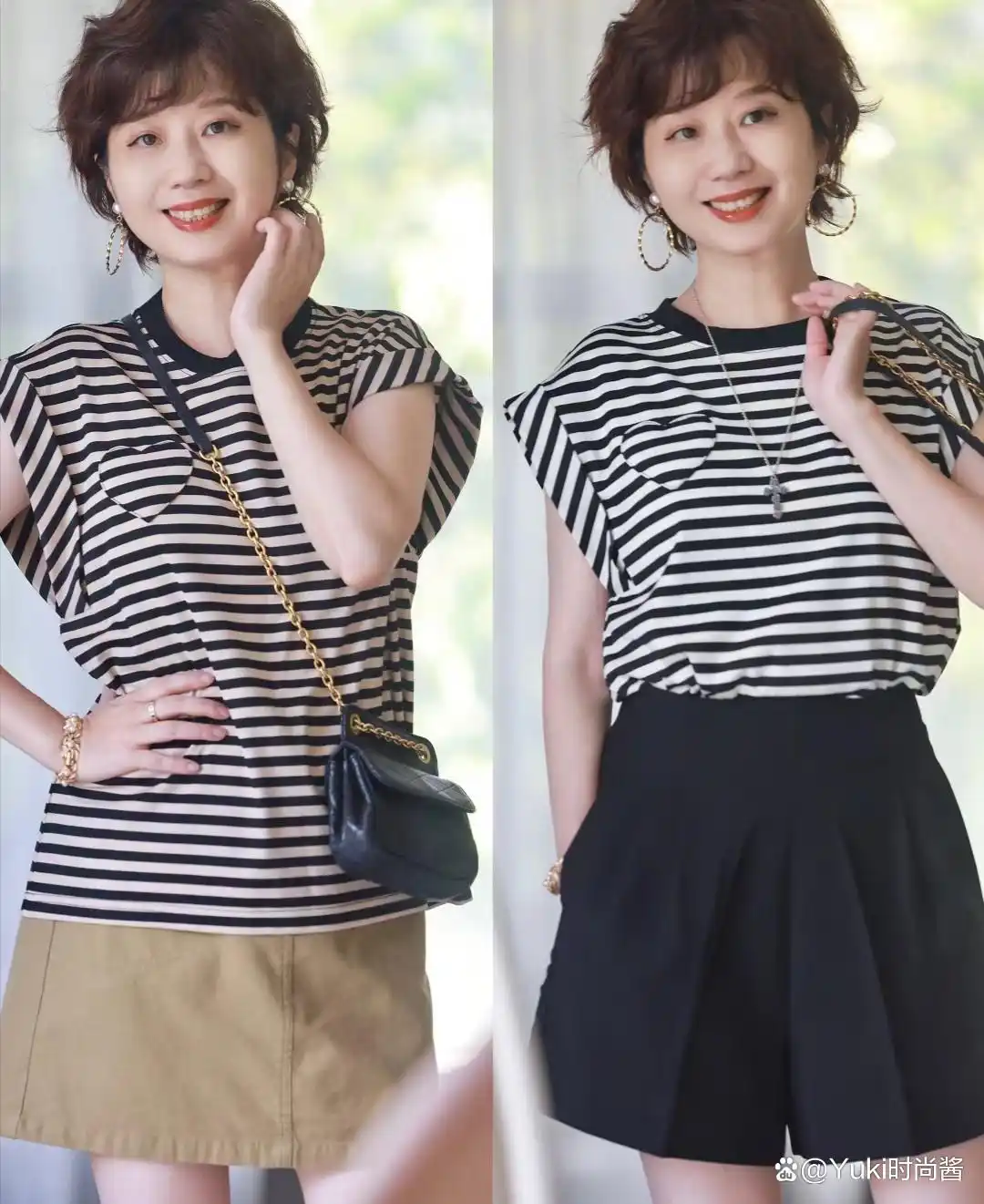 46岁女人穿衣服_中年女性时尚技巧_40岁女性穿搭