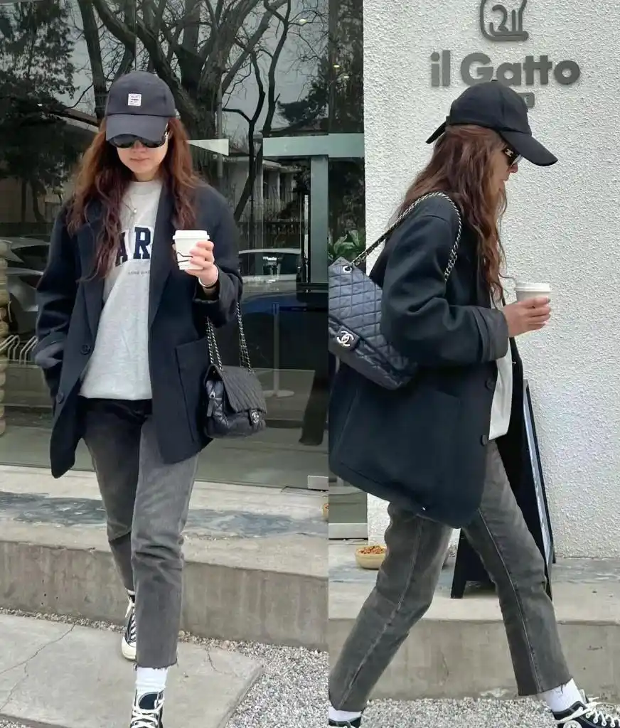 春季女性穿搭_小西装搭配技巧_46岁女人穿衣服