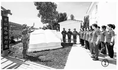 国防教育共建基地活动_高校学子与青年官兵互动交流_中国人民大学国防生