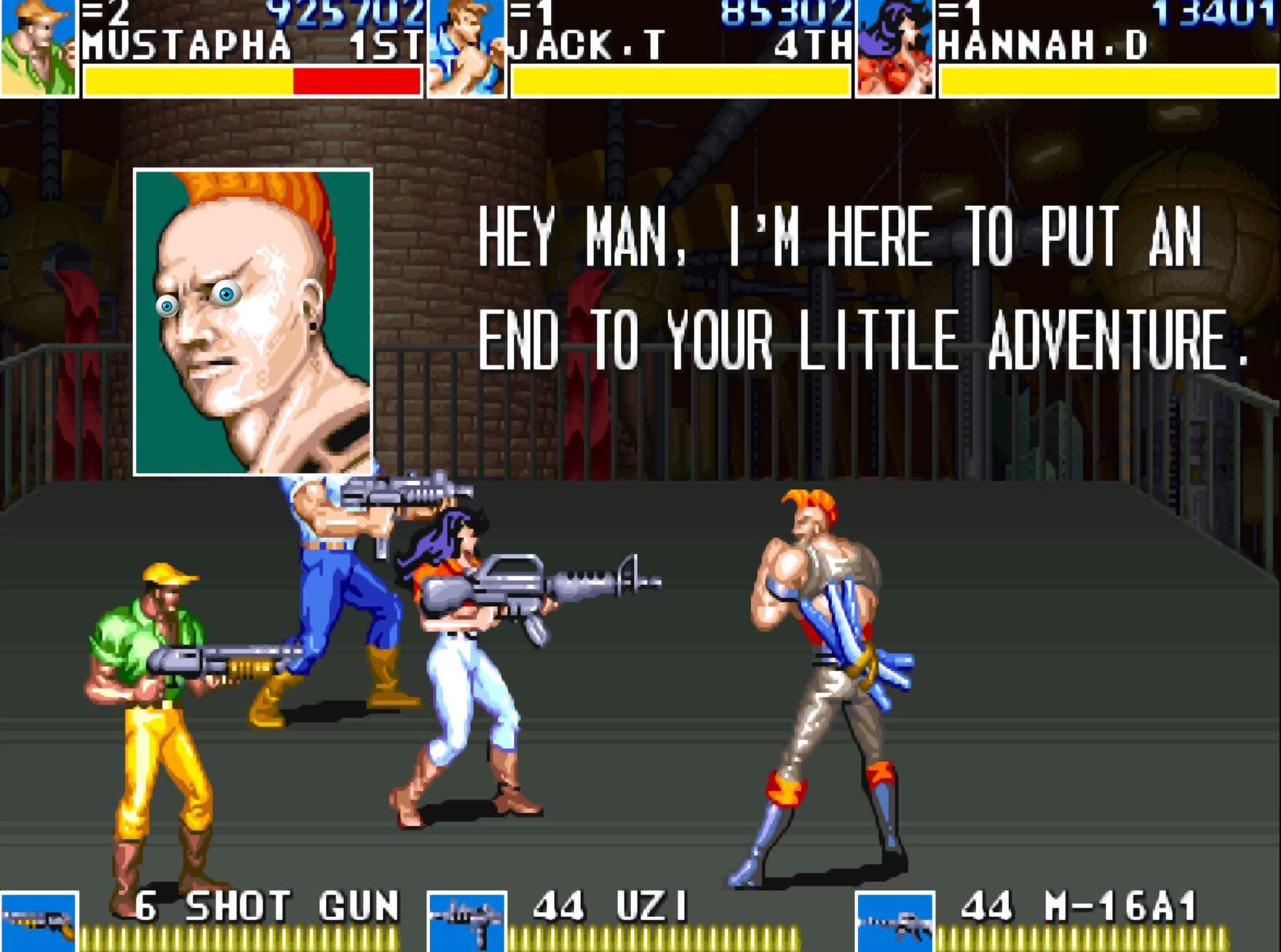 恐龙快打街机版下载_汉娜匕首连捅原因_恐龙快打剧情解析