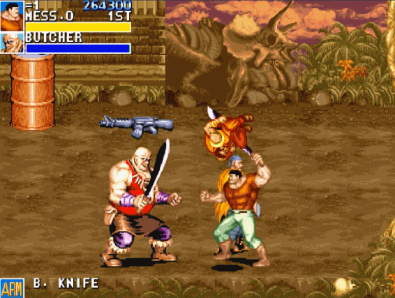 恐龙快打街机版下载_快打旋风敌兵设计_恐龙快打敌兵种类