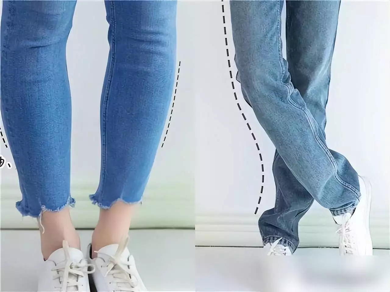 阔腿裤显高搭配高跟鞋_高腰牛仔裤搭配小白鞋_穿紧身牛仔裤的女生